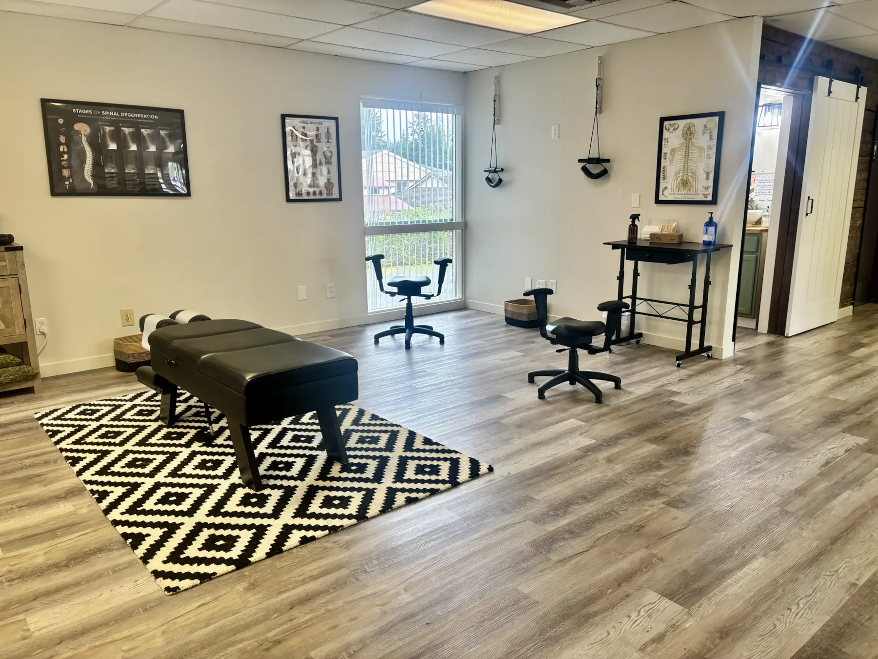 Sala quiropr&aacute;ctica de True Health Chiropractic