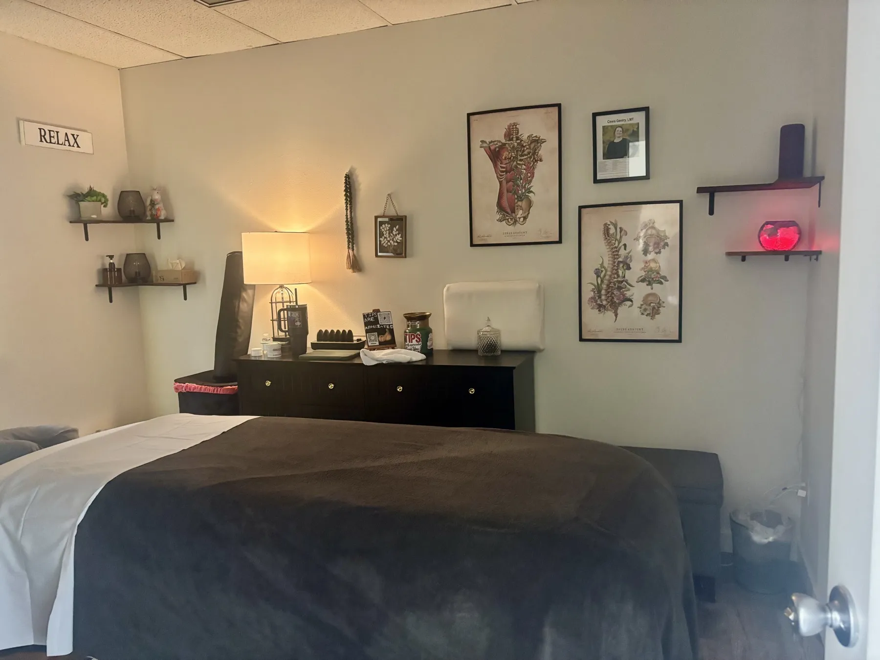 Sala de masaje terap&eacute;utico en True Health Chiropractic