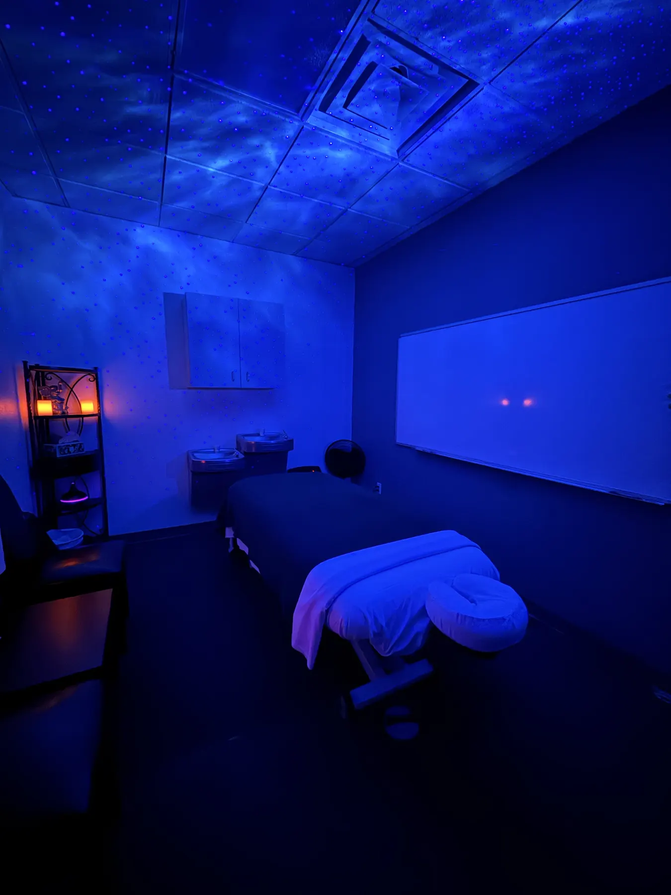 Sala de tratamiento en True Health Chiropractic